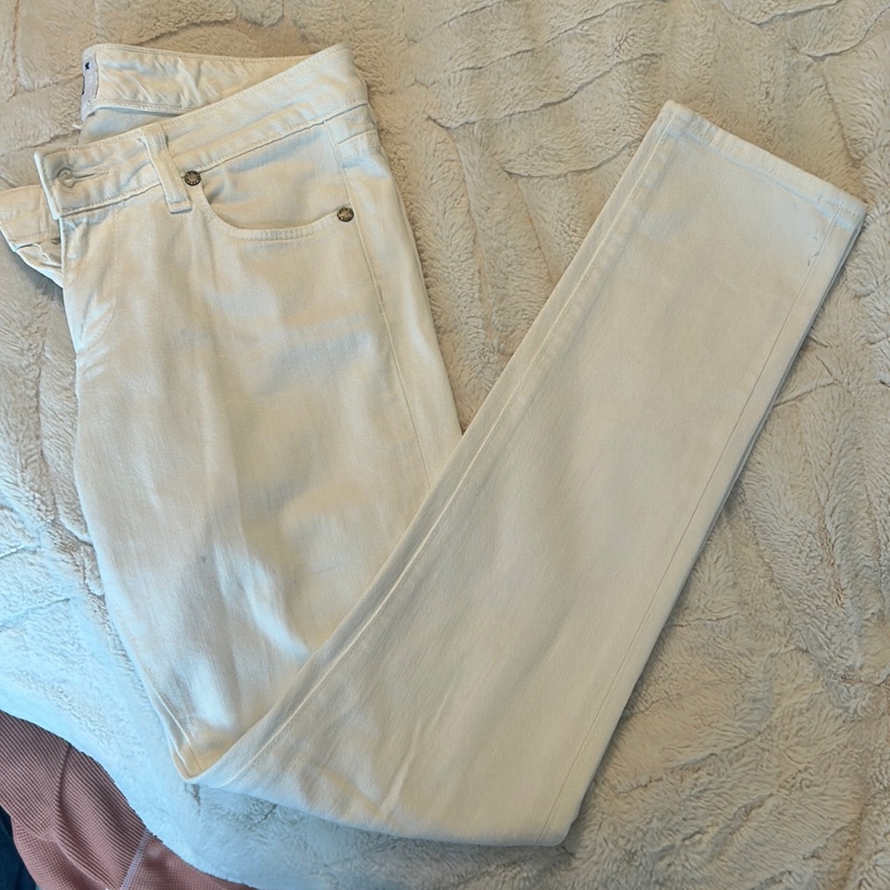 White Paige Skinny Jeans